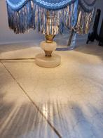Vintage tafellamp met onyx voet, Belle Vieille Brocante, Ophalen of Verzenden, Zo goed als nieuw, Jolandamonsieurs@gmail.com