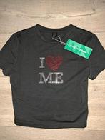 Shirt XS nieuw, Ophalen, Zwart, Nieuw, Korte mouw