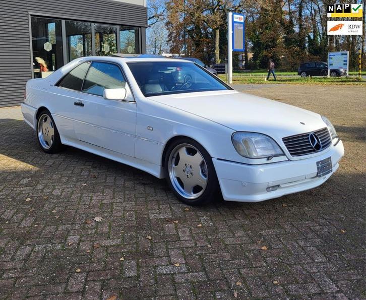 Mercedes-Benz CL-klasse CL600 7.0 AMG CL70, Full option!, Auto's, Mercedes-Benz, Bedrijf, Te koop, CL, ABS, Airbags, Airconditioning