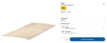Ikea MALM Bed 160x200 - afbeelding 2