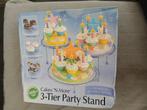 wilton taart of cupcakes standaard met 3 bladen, Ophalen, Zo goed als nieuw, Versiering