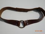 vintage leren padvindersriem, Verzamelen, Ophalen of Verzenden, Gebruikt, Overige typen