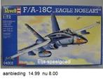 Revell 1:72 F/A-18 C Eagle Noseart 4303 modelbouw vliegtuig, Hobby en Vrije tijd, Modelbouw | Vliegtuigen en Helikopters, Nieuw