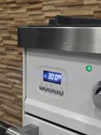 🔥Luxe Fornuis Boretti 100 cm wit + rvs 6 pits 300° oven, 60 cm of meer, Ophalen of Verzenden, Zo goed als nieuw, Energieklasse A of zuiniger