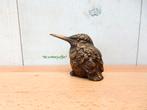 081* Bronzen ijsvogeltje (Boven €75 geen verzendkosten), Ophalen of Verzenden, Nieuw, Overige materialen, Dierenbeeld