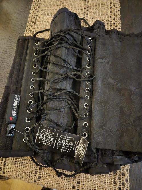 Corset Burlesk nieuw gothic fantasy maat 30 42/44, Kleding | Dames, Gelegenheidskleding, Nieuw, Overige typen, Zwart, Ophalen of Verzenden