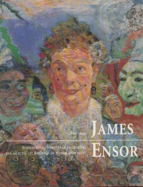 James Ensor, 1860-1949 Schilderijen, tekeningen en grafiek,, Boeken, Kunst en Cultuur | Beeldend, Zo goed als nieuw, Schilder- en Tekenkunst