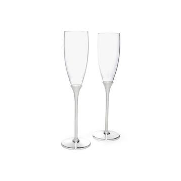 Luxe champagneglazen set van Zilverstad – Nieuw in doos! beschikbaar voor biedingen