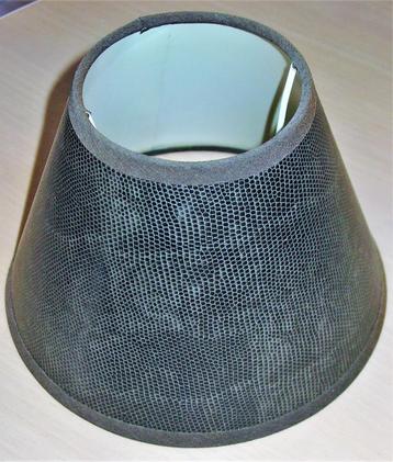 lampenkap diameter 20 cm. reptielenprint donkerbruin beschikbaar voor biedingen