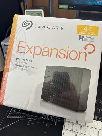 Seagate Expansion Desktop 4 TB externe harde schijf beschikbaar voor biedingen
