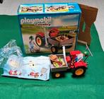 Playmobil Tractor met Aanhanger - Set 6131, Ophalen of Verzenden, Zo goed als nieuw, Jongen of Meisje