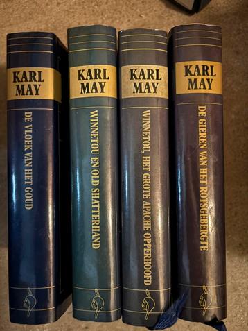 4 Karl May boeken beschikbaar voor biedingen
