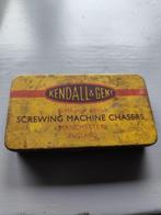 Antiek blikje Kendall & Gent, Manchester, England 1920, Ophalen of Verzenden, Gebruikt, Overige, Overige merken