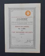 Boomkweekerij en Zaadhandel "Walcheren" - Middelburg 1913, Verzenden, Voor 1920, Aandeel