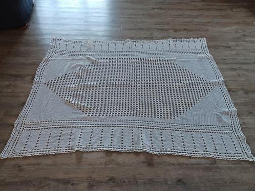 Vintage gehaakt bedsprei, Antiek en Kunst, Antiek | Kleden en Textiel, Ophalen of Verzenden