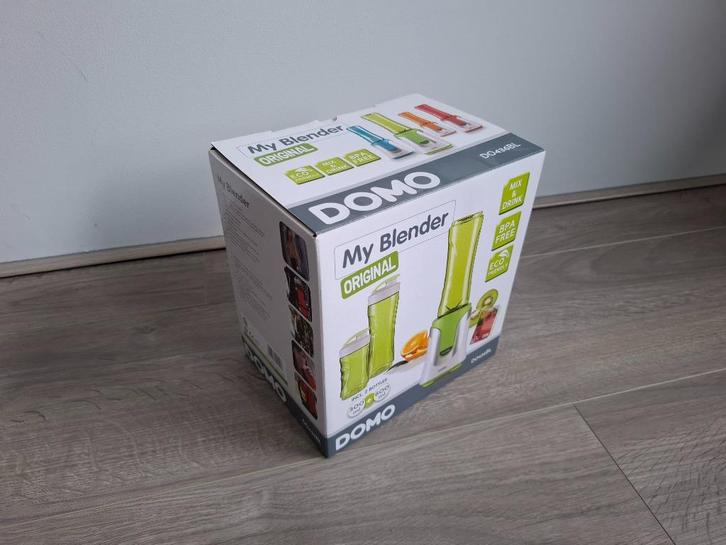 DOMO DO436BL Blender groen, Witgoed en Apparatuur, Blenders, Nieuw, Blender, Ophalen of Verzenden