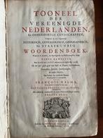 Tooneel der Vereenigde Nederlanden, Halma, 1725, Antiek en Kunst, Ophalen of Verzenden