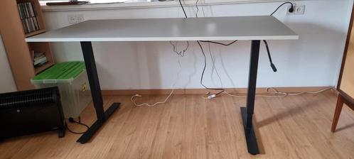 Groot verstelbaar bureau 160 x 80, Huis en Inrichting, Bureaus, Zo goed als nieuw, Ophalen of Verzenden