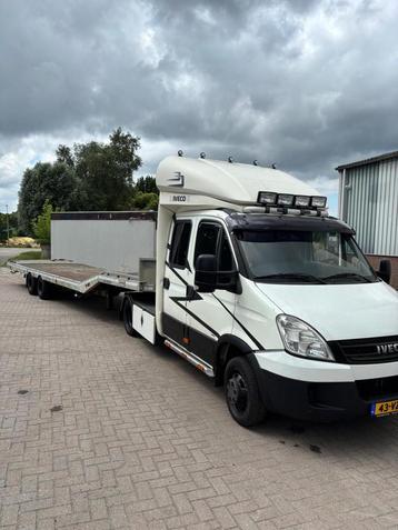 Iveco Daily be combinatie 12 ton trekker veldhuizen knik DIE beschikbaar voor biedingen