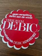 593 Sticker Vintage Debic, Verzamelen, Ophalen of Verzenden, Gebruikt, Reclamebord
