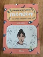 Tekenen in 10 Stappen: Mensen - Justine Lecouffe, Ophalen of Verzenden, Zo goed als nieuw, Tekenen en Schilderen, Geschikt voor kinderen