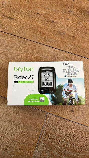 Bryton Ryder 21 GPS fietscomputer beschikbaar voor biedingen