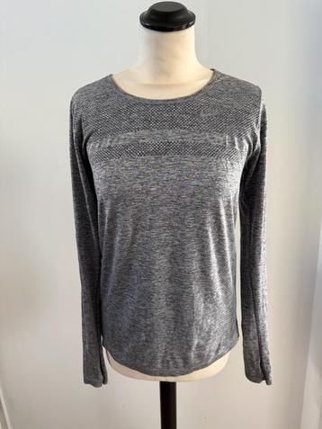 Nieuw grijs Nike longsleeve shirt top running M 36 38 sport beschikbaar voor biedingen