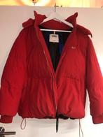Tommy Jeans Rode Puffer Jas, Ophalen of Verzenden, Gedragen, Maat 36 (S), Rood