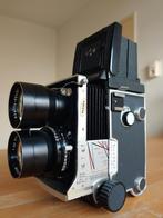 Mamiya C220 + Sekor 135mm F4.5 blue dot lens, Audio, Tv en Foto, Fotocamera's Analoog, Ophalen, Zo goed als nieuw, Spiegelreflex
