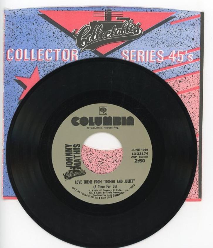 uit de serie Collectables ( 33174 ) - Johnny Mathis, Cd's en Dvd's, Vinyl Singles, Zo goed als nieuw, Pop, Ophalen of Verzenden
