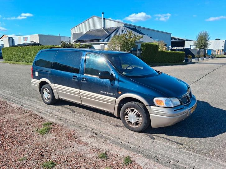 Chevrolet Trans Sport 3.4 AUT 2000 Blauw, Auto's, Chevrolet, Bedrijf, Trans Sport, Benzine, MPV, Automaat, Origineel Nederlands