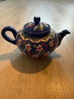 Blauw handbeschilderde Turkse theepot – klein formaat, Ophalen of Verzenden