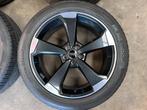 20 inch originele Audi Q5 rotor velgen + zomerbanden, Audi, Gebruikt, 255 mm, Banden en Velgen