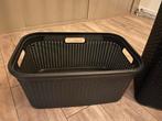 2 Curver Wasmanden - Antraciet, Ophalen, Gebruikt, Overige typen