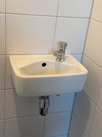 ️❗️Nieuw❗️Geberit Bastia fontein incl Grohe kraan, Ophalen, Overige typen, 50 tot 100 cm, Zo goed als nieuw