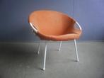 Stoel,  club. kuipstoel 1960s, Gebruikt, Overige kleuren, Metaal, Eén