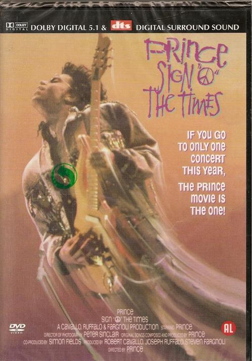 Prince - Sign of the times, Cd's en Dvd's, Dvd's | Muziek en Concerten, Nieuw in verpakking, Ophalen of Verzenden
