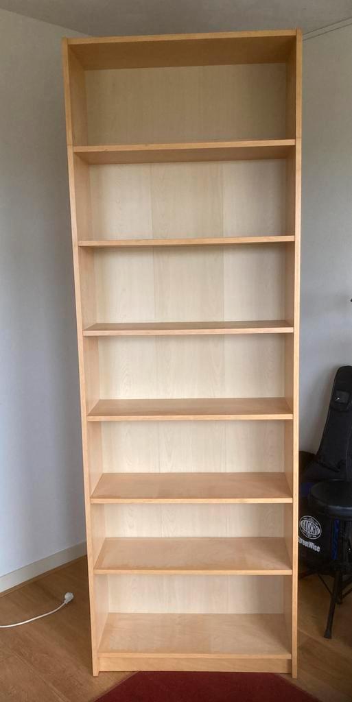 Billy ( ikea) boekenkast te koop, Huis en Inrichting, Kasten | Boekenkasten, Gebruikt, 50 tot 100 cm, 200 cm of meer, 25 tot 50 cm