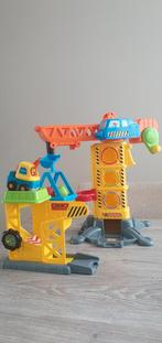 VTech Toet Toet Auto's Bouwplaats / hijskraan, Ophalen of Verzenden, Gebruikt, Jongen of Meisje