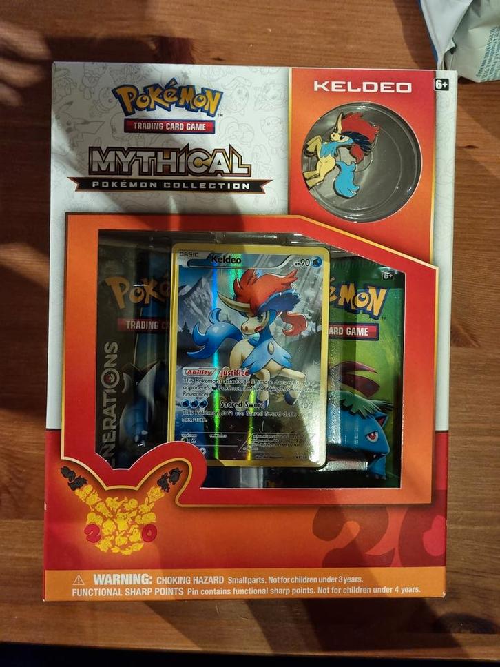 Pokémon TCG Mythical Collection - Keldeo (Nieuw), Hobby en Vrije tijd, Verzamelkaartspellen | Pokémon, Nieuw, Overige typen, Foil
