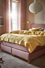 Ikea Dunvik boxspring roze 160x200, Huis en Inrichting, Slaapkamer | Boxsprings, Ophalen, Zo goed als nieuw, 200 cm, 160 cm