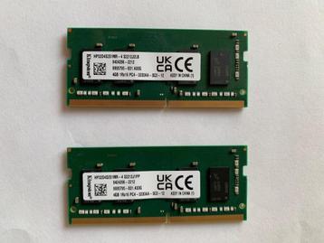 8GB DDR4 3200MHZ beschikbaar voor biedingen