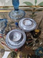 Kandelaren van Verre glas kandelaar keramiek, Minder dan 25 cm, Overige materialen, Grijs, Ophalen of Verzenden