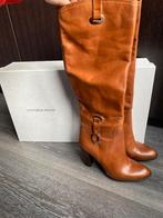 Victoria Wood lederen laarzen maat 39, Hoge laarzen, Bruin, Ophalen of Verzenden, Zo goed als nieuw