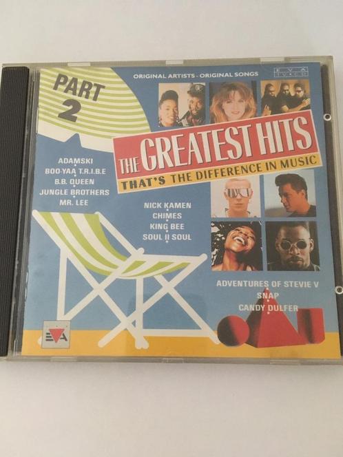 cd the GREATEST hits part-2, Cd's en Dvd's, Cd's | Pop, Zo goed als nieuw, 1980 tot 2000, Verzenden