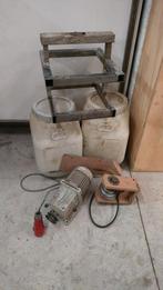 Zelfbouw trommel machine in onderdelen, Ophalen, Gebruikt