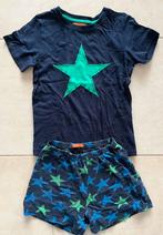 Hema korte pyjama shortama maat 134 140 sterren jongen, Kinderen en Baby's, Kinderkleding | Maat 134, Nacht- of Onderkleding, Gebruikt