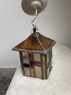 Glas in lood lamp, Antiek en Kunst, Antiek | Lampen, Ophalen