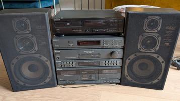 Sony stereotoren met speakers beschikbaar voor biedingen