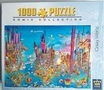 King Legpuzzel 1000 stukjes: crazy world, Ophalen, 500 t/m 1500 stukjes, Gebruikt, Legpuzzel